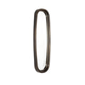 Rectangular Wall Mirror with Elegant Bronze Frame