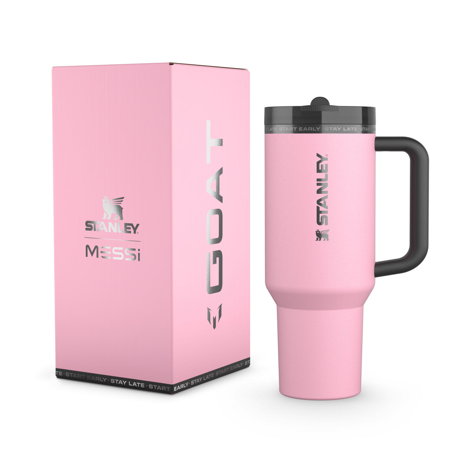 The Messi x Stanley Quencher ProTour Flip Straw Tumbler D075B